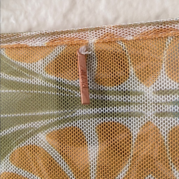 Misa Los Angeles $285 Vina Dress Size M Blue Yellow Vacation Travel Beach Cute - Picture 9 of 11